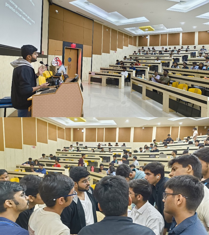 Rahul Khatri returning to VIT Vellore as an invited guest speaker on building startups